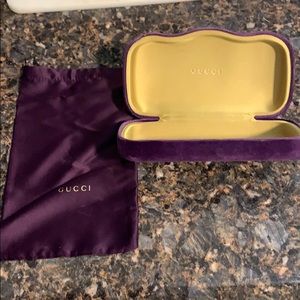 Gucci sunglasses box and slip